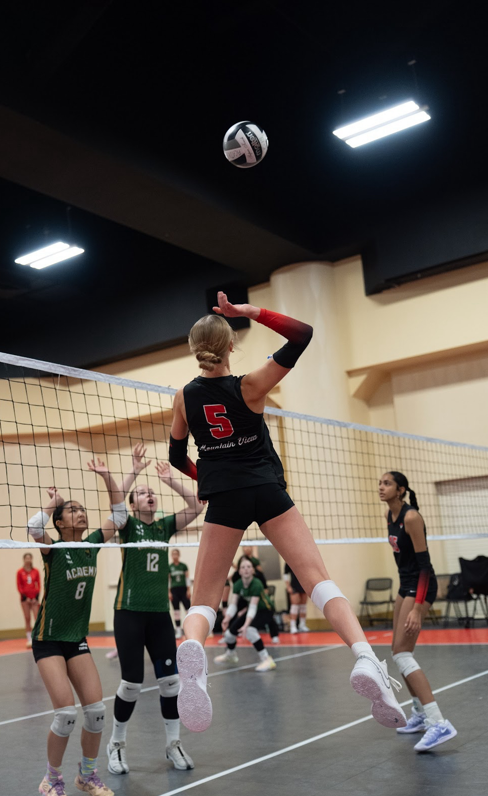 Volleyball hit