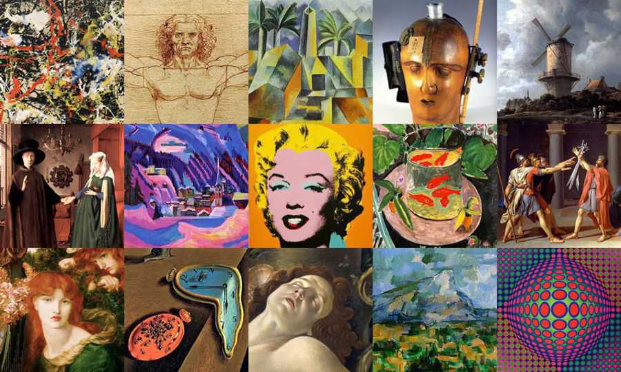 Different art forms