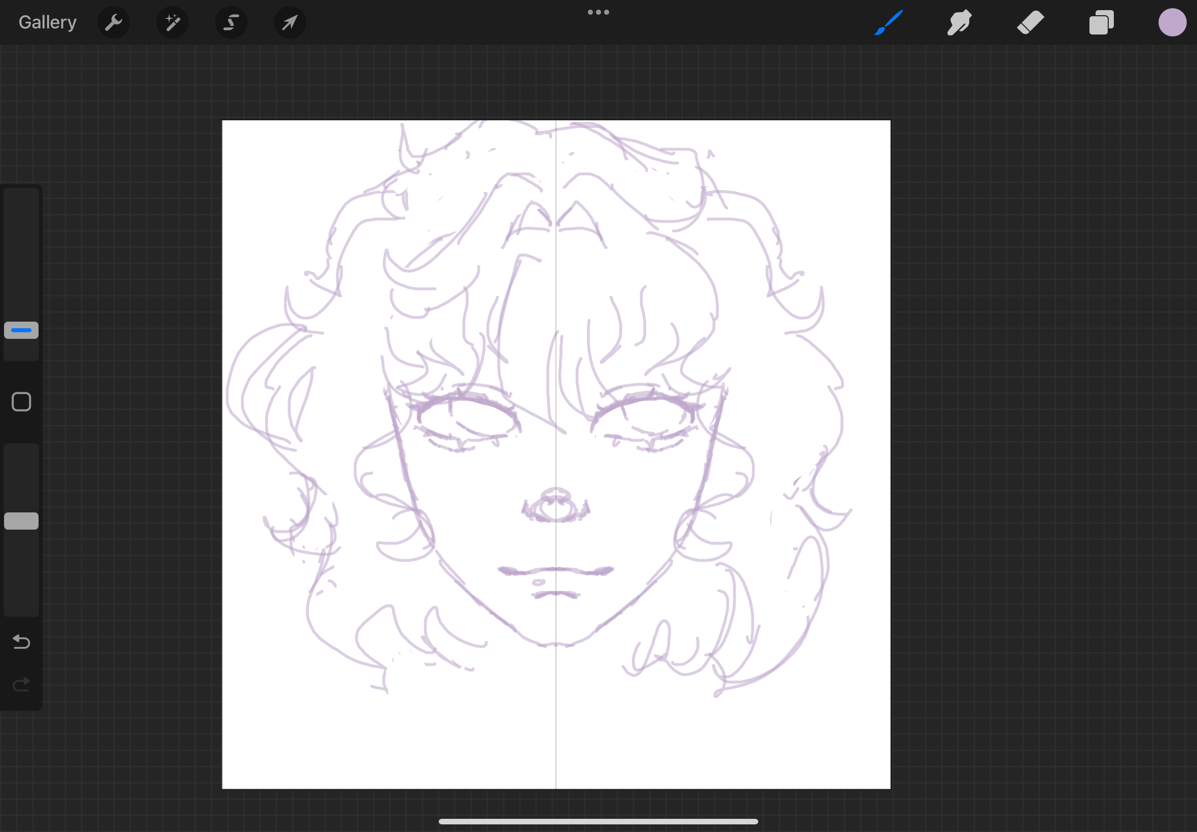 first hair