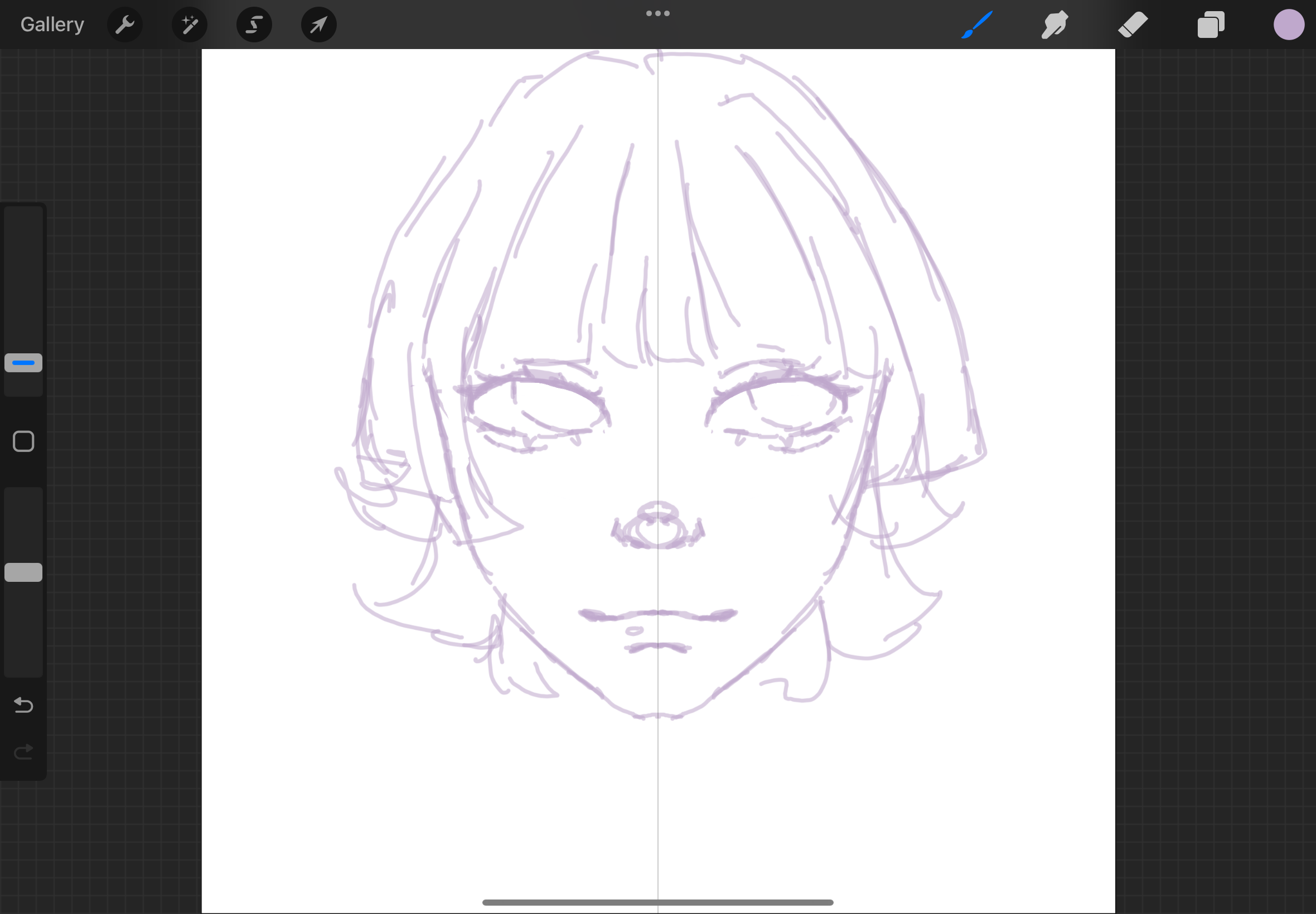 first hair