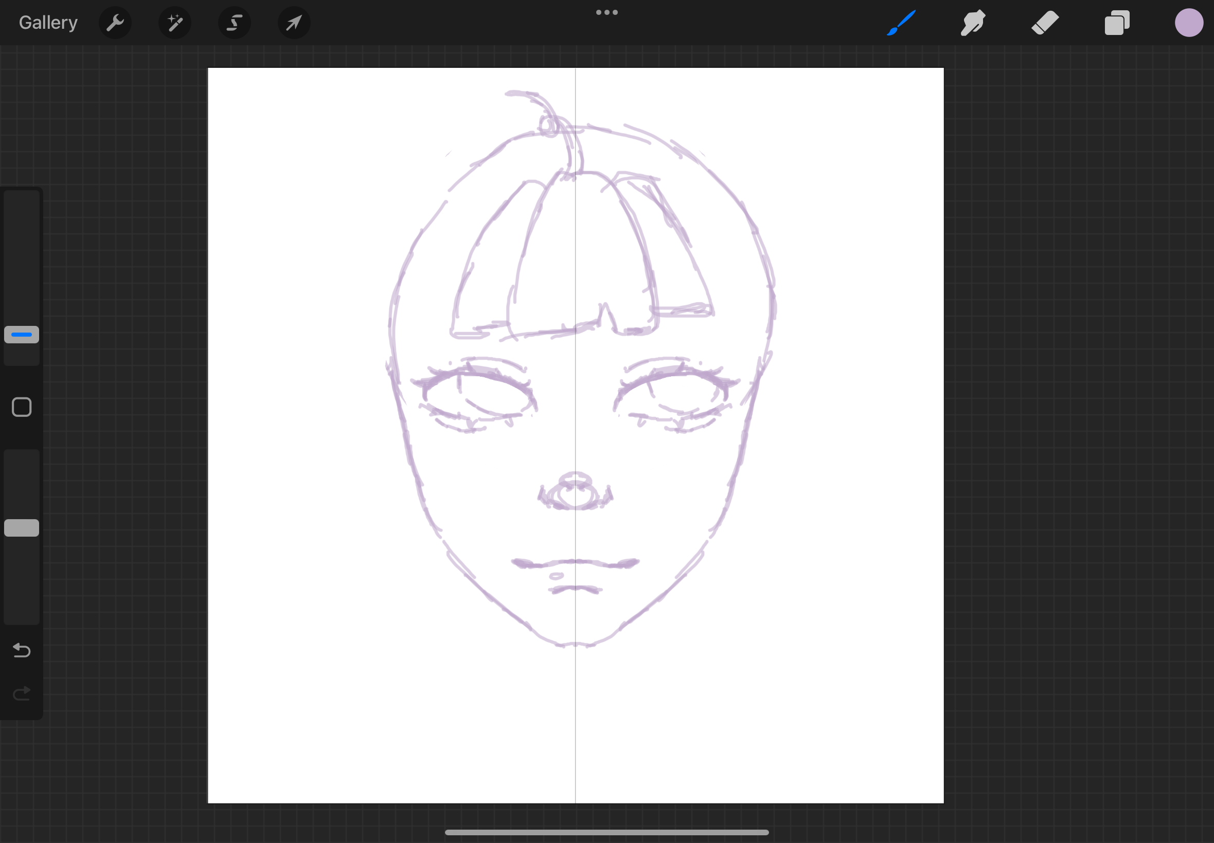 first hair