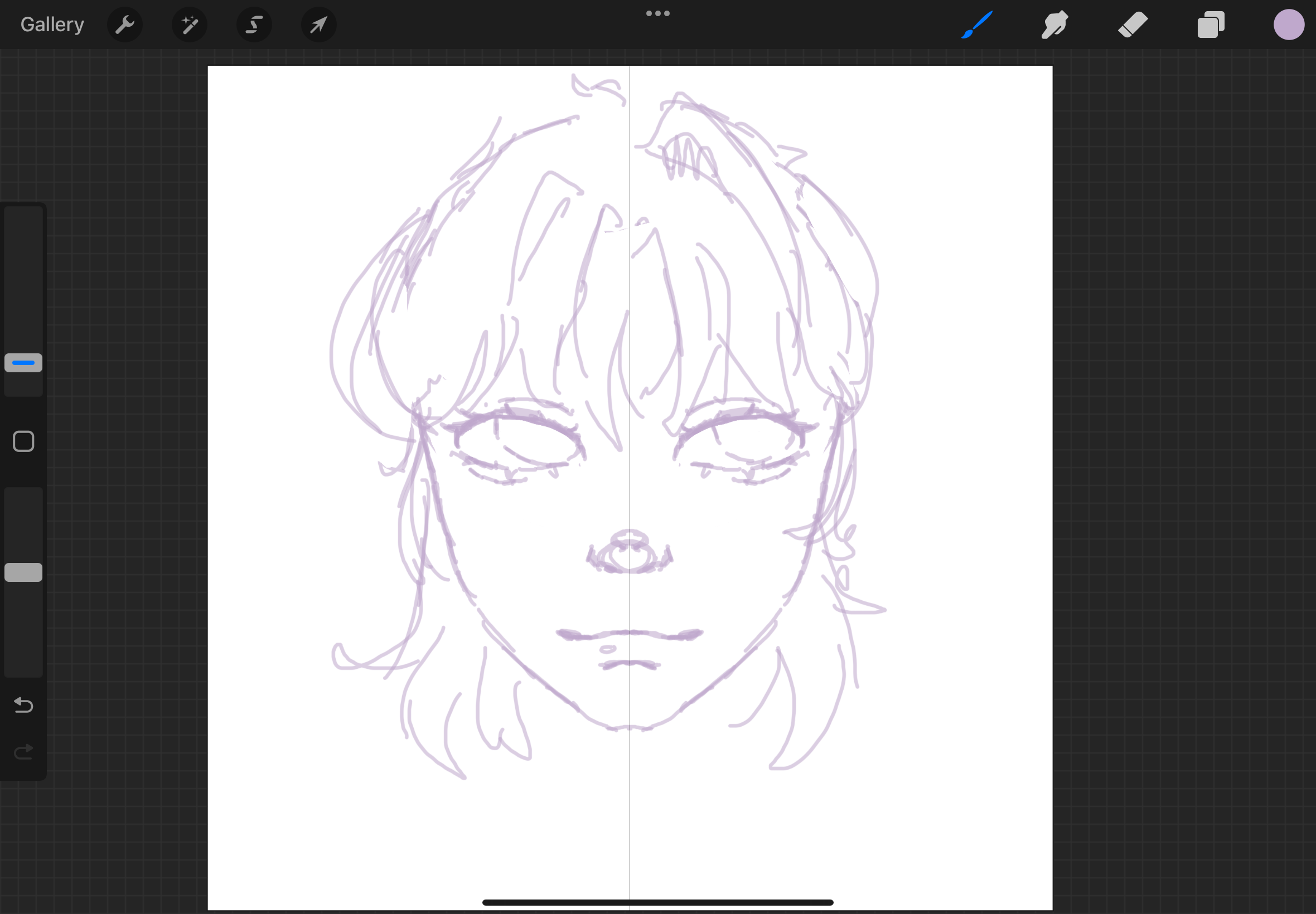first hair