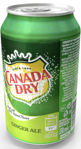 Ginger Ale can
